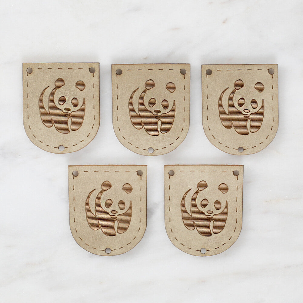 Loren Crafts Figürlü Deri Arma 5 Adet - 1513